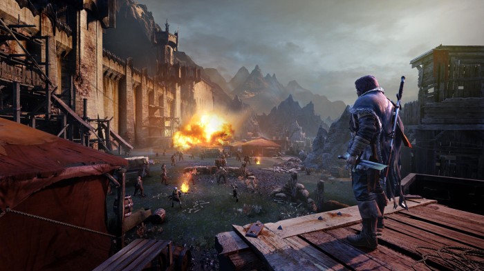 Death often comes from above in Shadow of Mordor