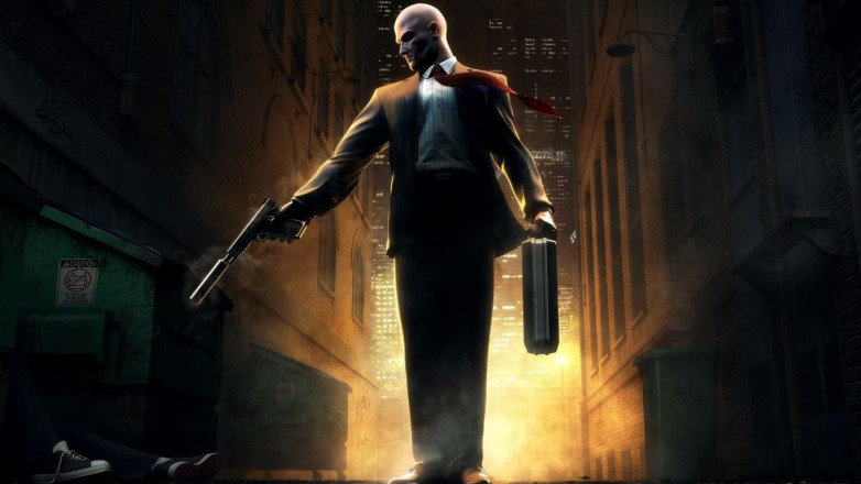 Agent 47, as depicted in the Hitman games.