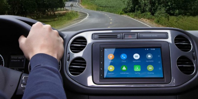 Parrot RNB6 car infotainment system can pair with both Android Auto and Apple CarPlay